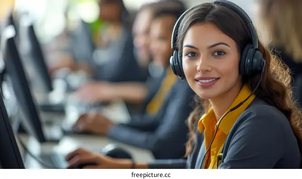 Customer Service Team Focuses on Client Support