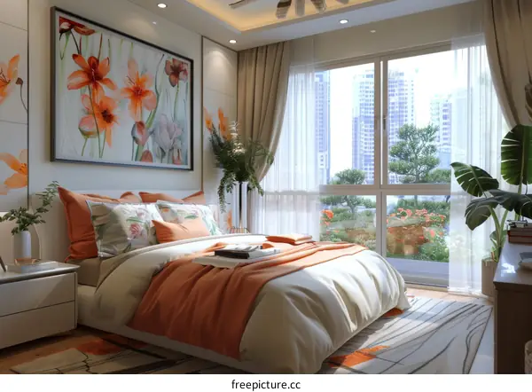 Modern Bedroom Interior Visualizations for IKEA Furnitures
