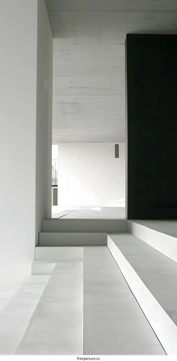 Modern Concrete Staircase Interior Design