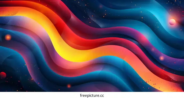Colorful Cosmic Waves