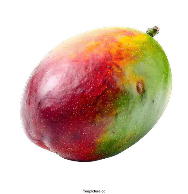 [Transparent Background PNG]A mango isolated on a white background