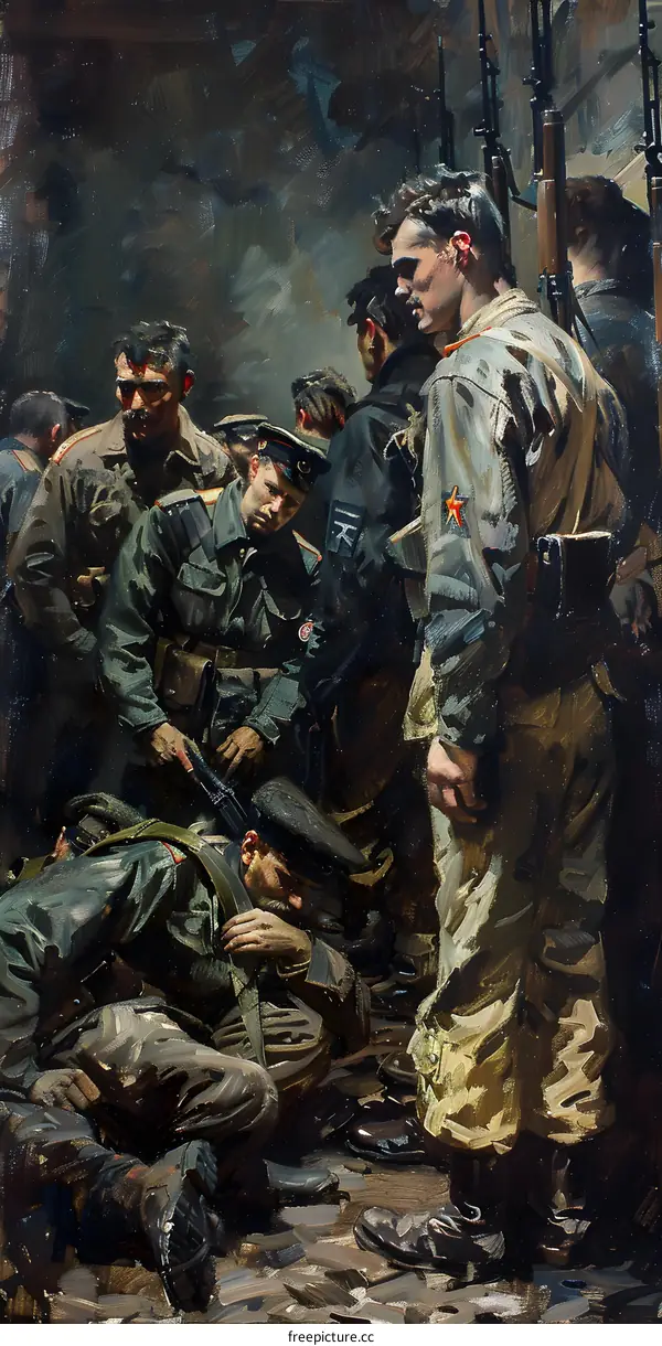 Soviet Soldiers in Berlin 1945