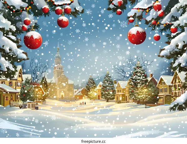 Christmas Street Scene