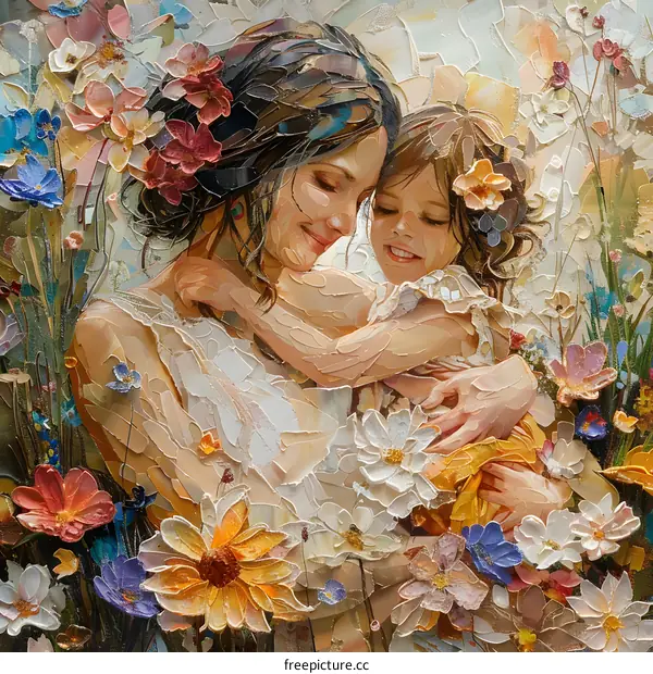 Portrait of a Mother and Child