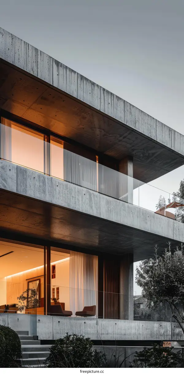 Modern Minimalist Concrete Exterior Design Ideas