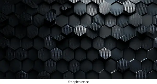Abstract Geometric Hexagon Pattern Background
