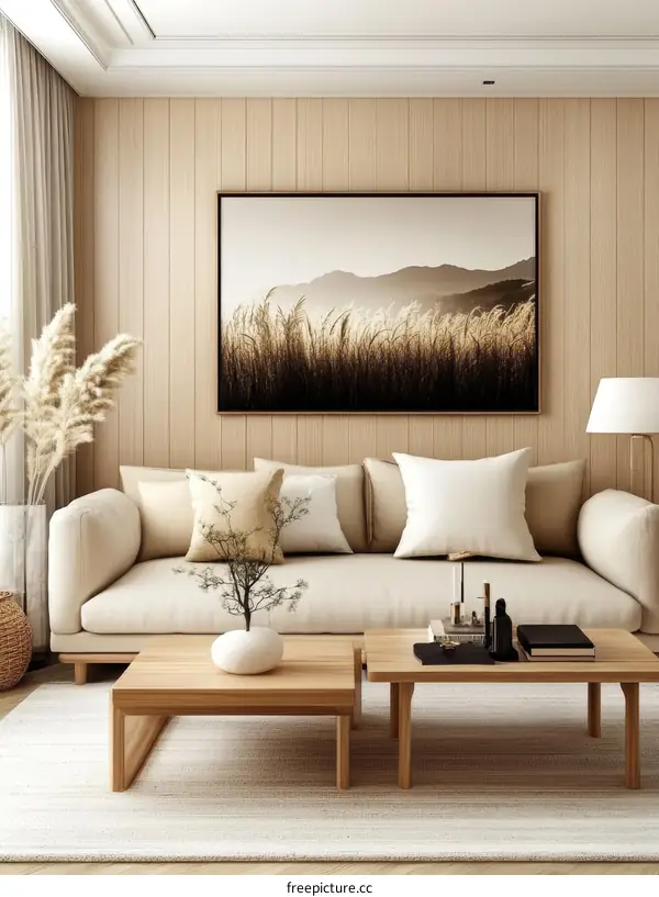 Modern Minimalist Living Room Interior Design