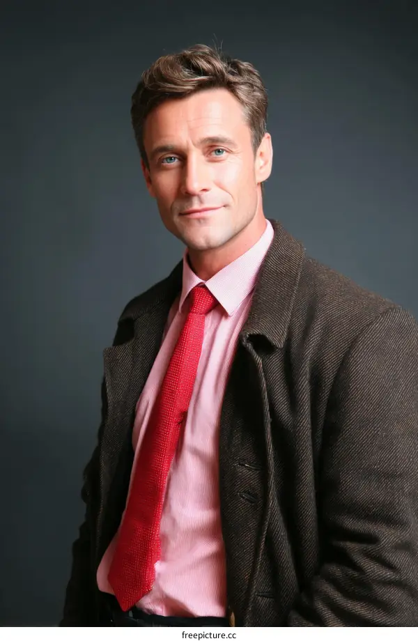 Businessman Portrait Studio Shot