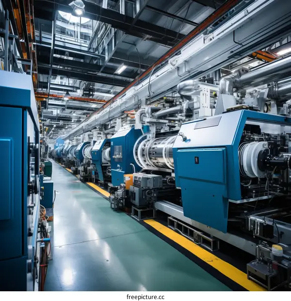 A Factory with Lots of Machines