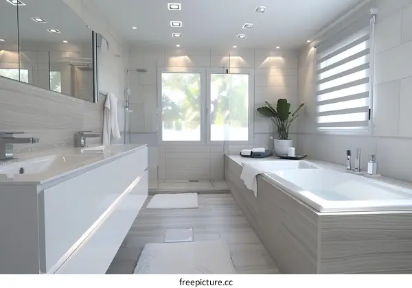 Modern Luxury Bathroom Interior Design