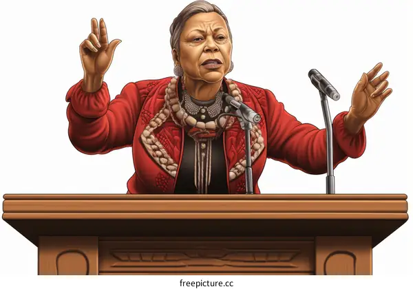 Shirley Chisholm, the first black woman elected to the United States Congress