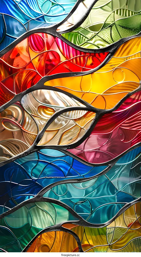 Stained glass window