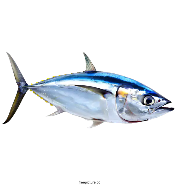 [Transparent Background PNG]Fresh Tuna Fish on White Background