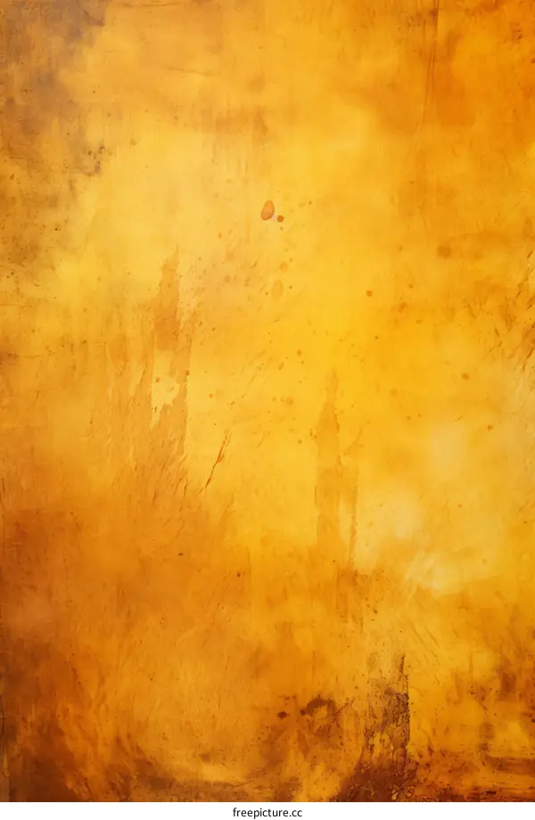 Abstract yellow grunge texture background