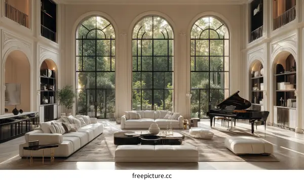 Luxury Modern Interior Living Room Design