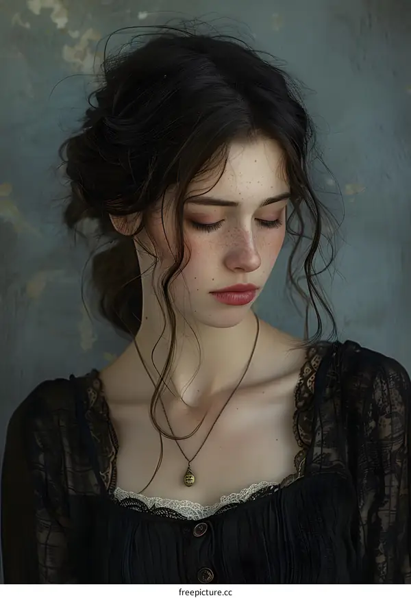 portrait of a beautiful girl