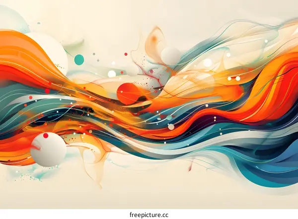 Colorful geometric pattern