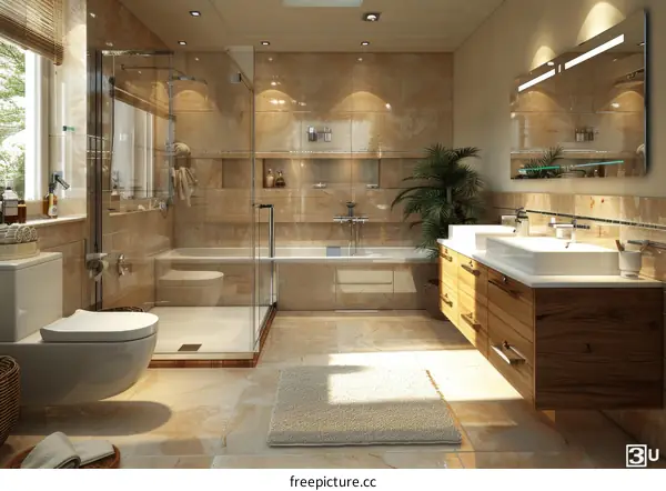 Modern Luxury Bathroom Design