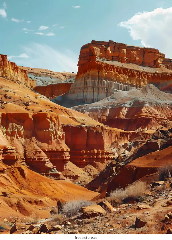 Red Rock Canyon Landscape
