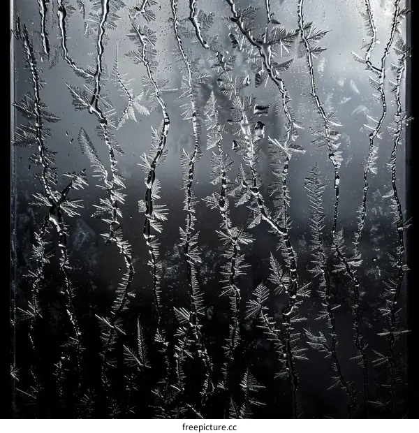 Frost Patterns on a Window