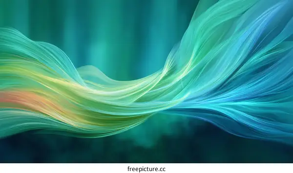 Abstract Flowing Lines Design