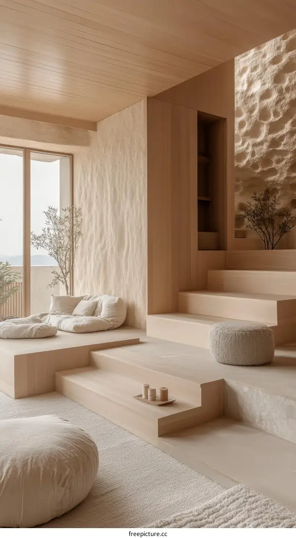 Modern Minimalist Wooden Interior Design