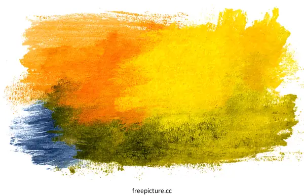 Abstract Paint Splatter Art