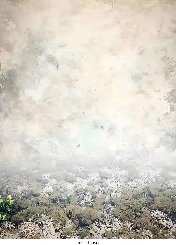 Vintage White Concrete Wall Texture Background