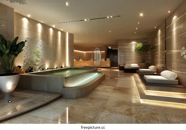 Modern Luxury Spa Interior Design