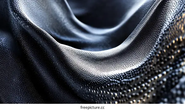 Abstract Texture of a Smooth Dark Material