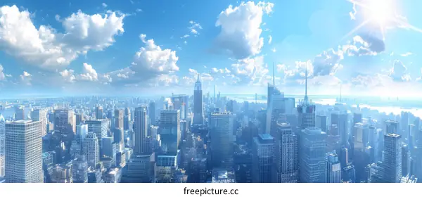 New York City Skyline at Dusk