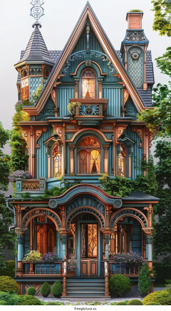 Victorian-era House with Detailed Craftsmanship