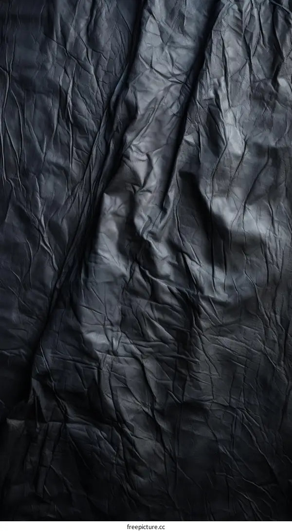 Black leather texture