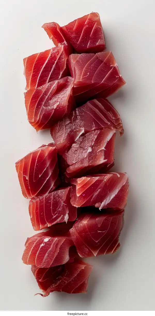 Fresh tuna sashimi