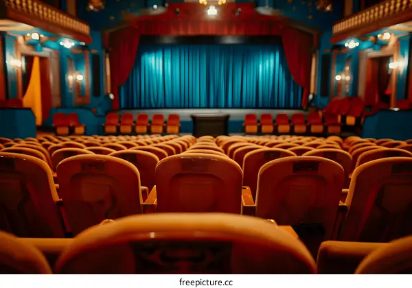 Empty Seats in a Theater