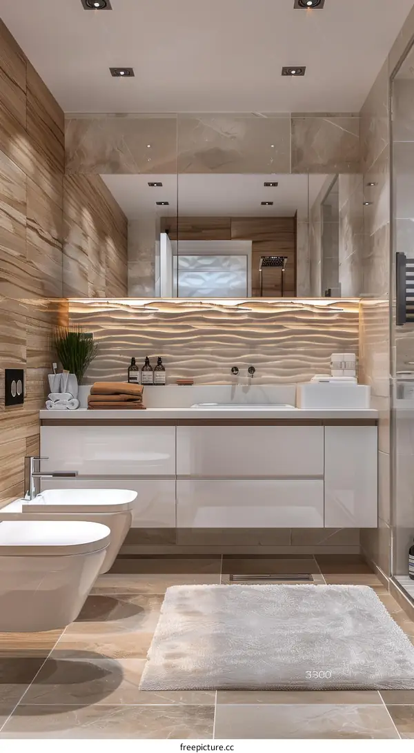 Modern Elegant Bathroom Interior Design