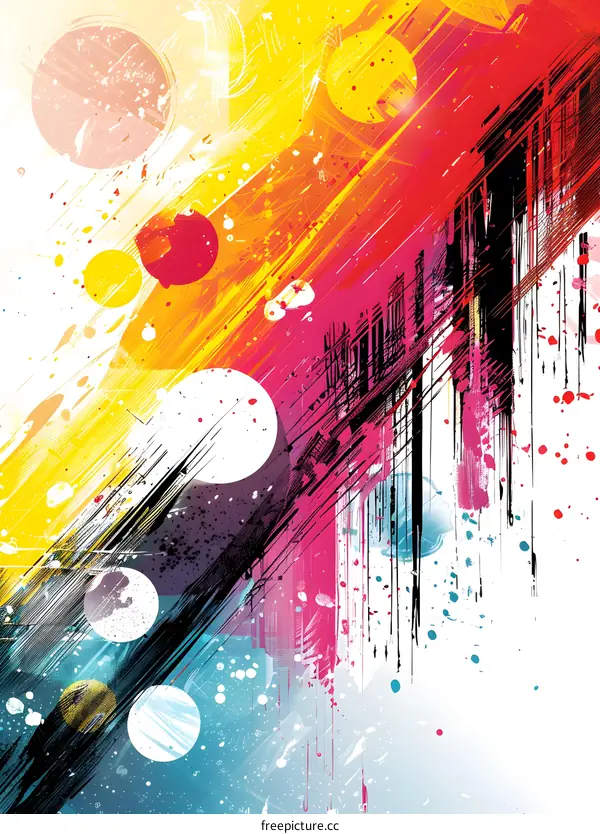 Abstract Grunge Art Background