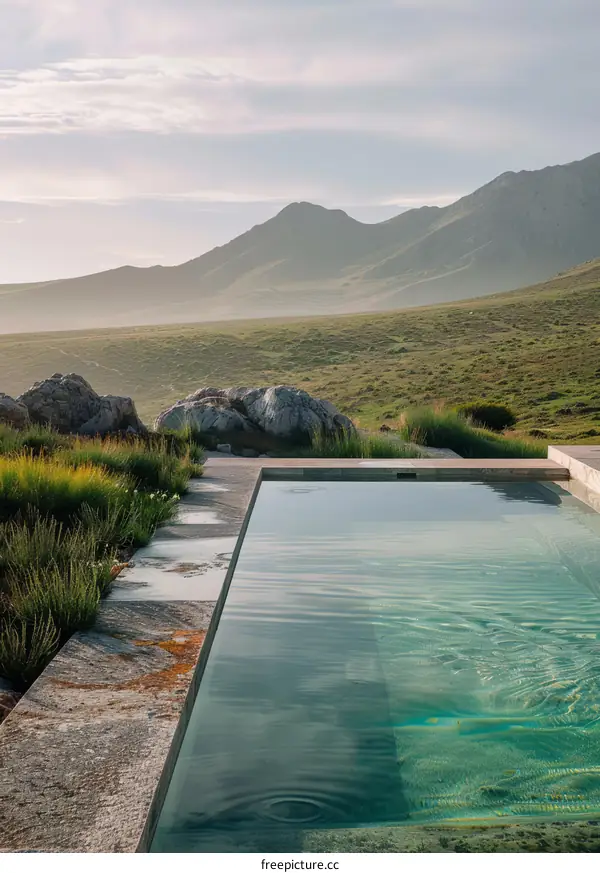 Mountain View Infinity Pool