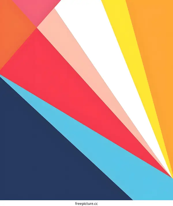 Abstract Geometric Background with Vibrant Colors