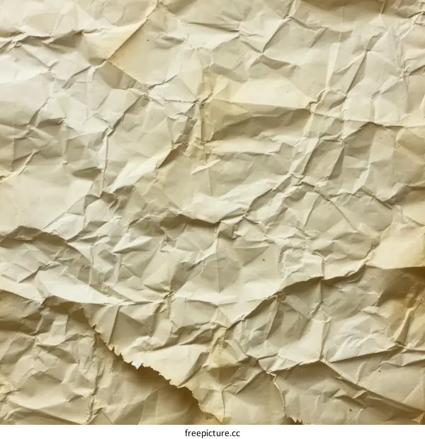 crumpled paper texture