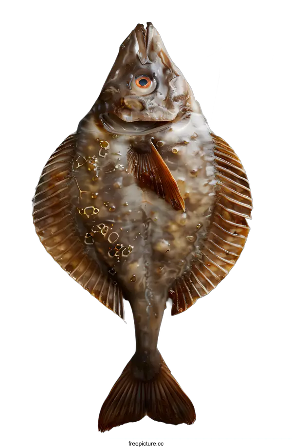 [Transparent Background PNG]A dead fish with its mouth open