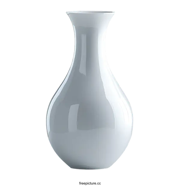 [Transparent Background PNG]Elegant Ceramic Vase Design