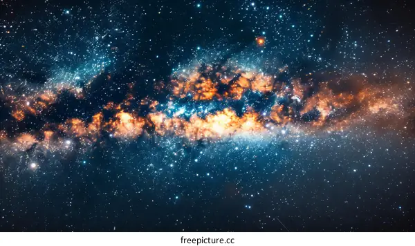 Cosmic Nebula: Stars and Galactic Wonders