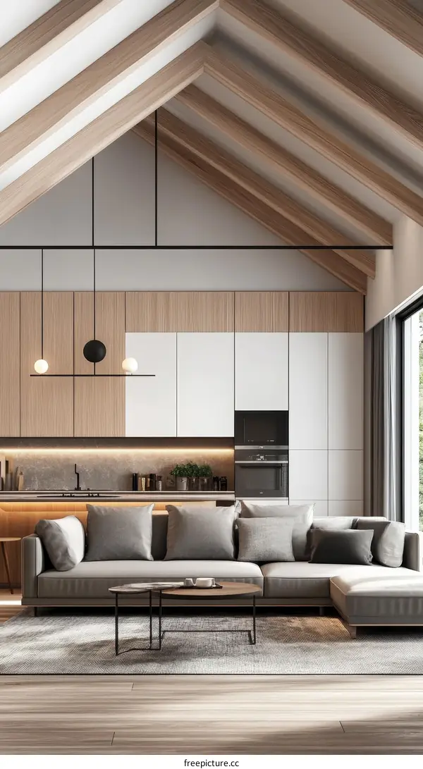 Modern Farmhouse Living Room Interior Design