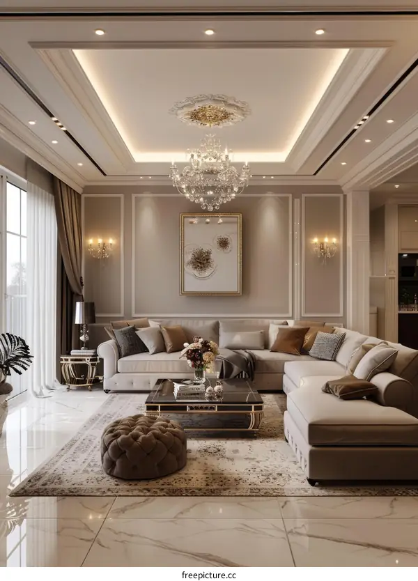 Luxury Modern Living Room Interior Design