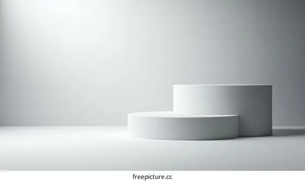 Modern Minimalist Product Display Platform