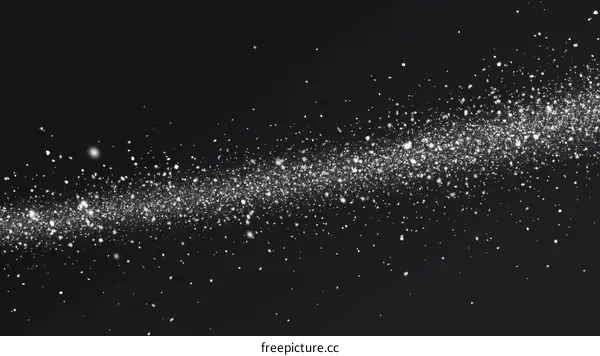 Abstract Sparkling Cosmic Dust