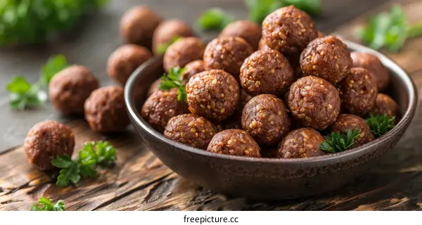 delicious and healthy vegan lentil balls