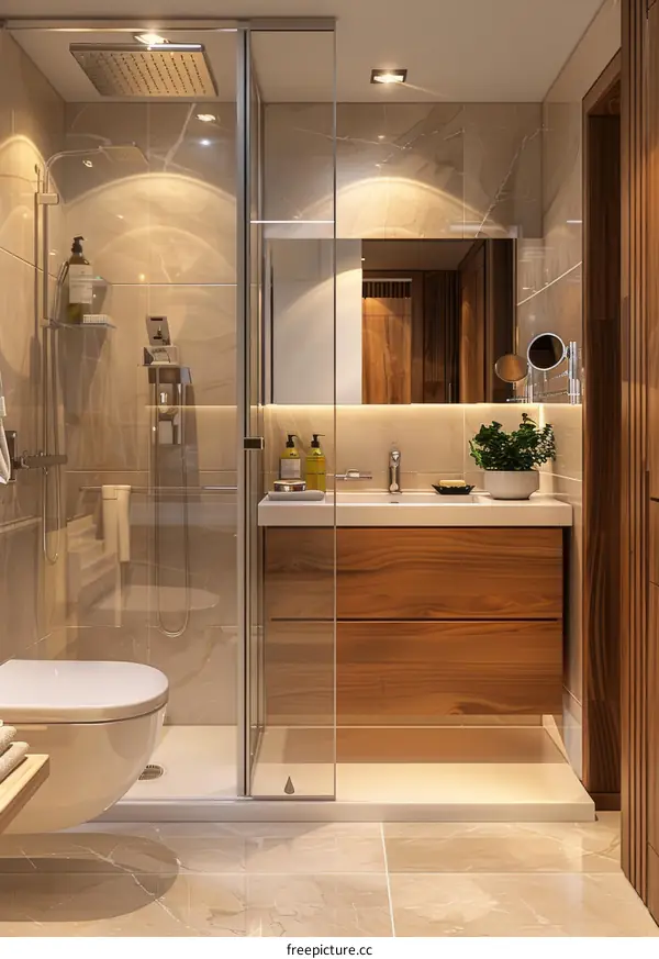 Modern Luxury Bathroom Interior Design