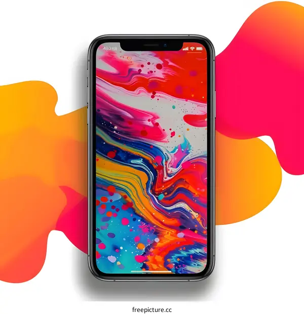 Colorful Abstract Phone Wallpaper